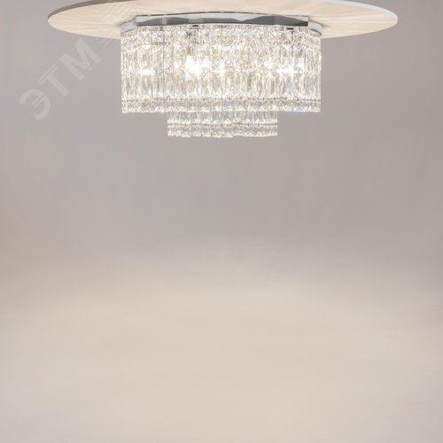 Светильник потолочный Dune E14х6 Хром - фото 6