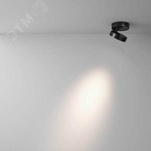Светильник потолочный Magic LED 12W Черный - фото 4