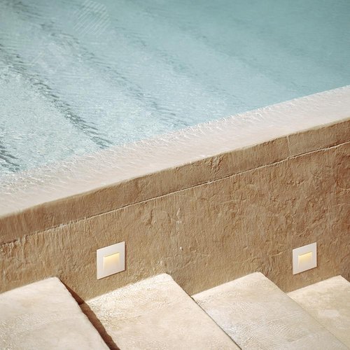 Подсветка для лестниц Outdoor Arca IP 65 LED 3W 3000 K Белый - фото 7