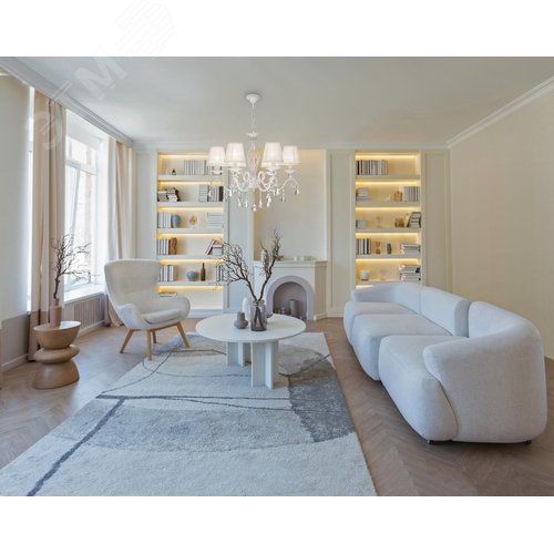 Люстра Grace E14х6х40W Белый - фото 4