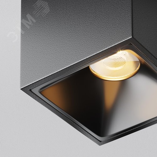 Светильник потолочный Alfa LED LED 8W Черный - фото 6