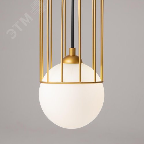 Светильник подвесной Telford G9х1х25W Золото - фото 4