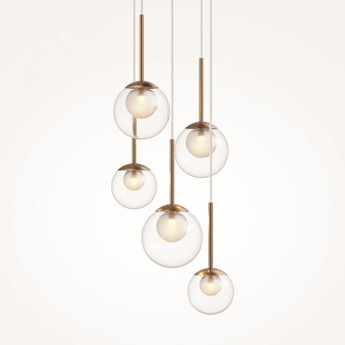 Светильник подвесной Basic form G9х5х20W Золото - фото 6