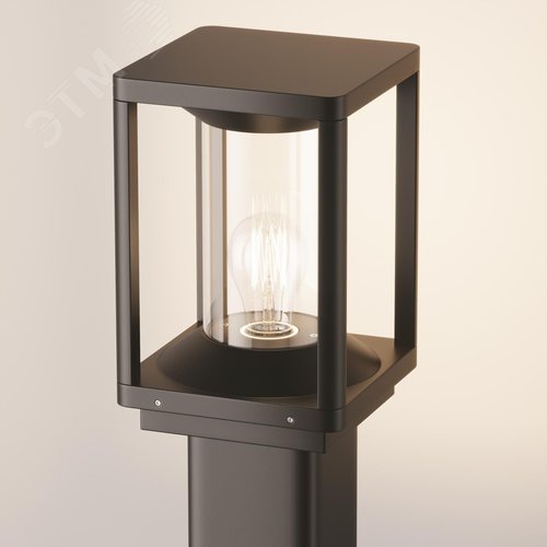 Светильник ландшафтный Outdoor Cell IP 54 E27х1х15W Графит - фото 4