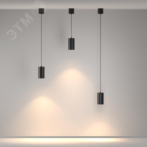 Светильник подвесной Vol LED 20W Черный - фото 5