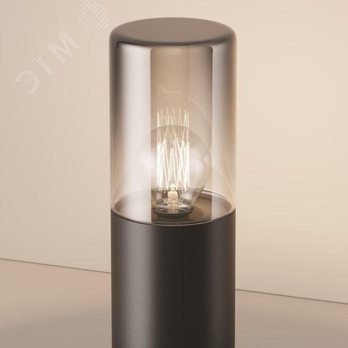 Светильник ландшафтный Outdoor Amas IP 54 E27х1х60W Графит - фото 4