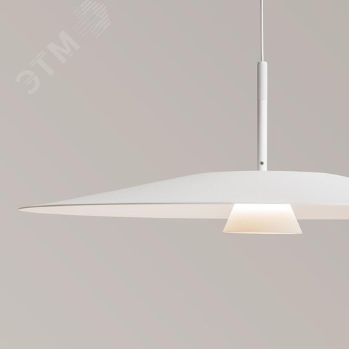 Светильник подвесной Platte LED 12W Белый - фото 4