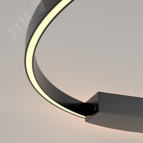 Светильник настенный (бра) Maytoni MOD058WL-L50B3K Черный - фото 4