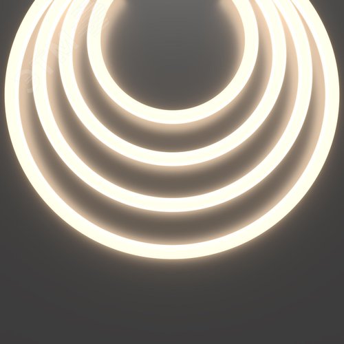 Неон гибкий LNM-D18-24V-14,4W-4K-R-IP65 201147 - фото 4