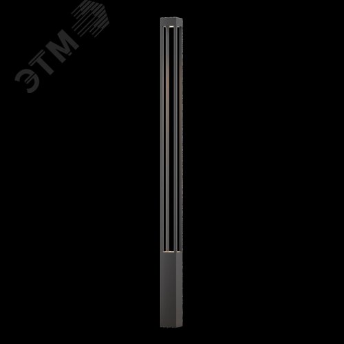 Светильник садово-парковый Outdoor Elbe IP 65 LED 25W 3000 K Графит - фото 4