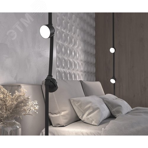 Светильник подвесной Cup Parity 4000K 12Вт 120 град черный - фото 3