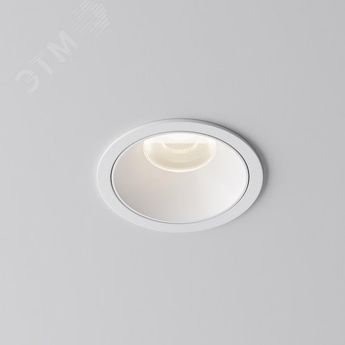Светильник встраиваемый Downlight Alfa LED 4000K 15Вт 60 град IP20 CRI90 Белый круглый 63х85мм 1630Лм - фото 6