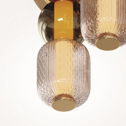 Светильник потолочный Drop LED 60W Золото - фото 5