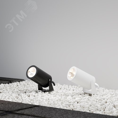 Светильник ландшафтный Outdoor Bern IP 65 LED 30W 3000 K Графит - фото 5