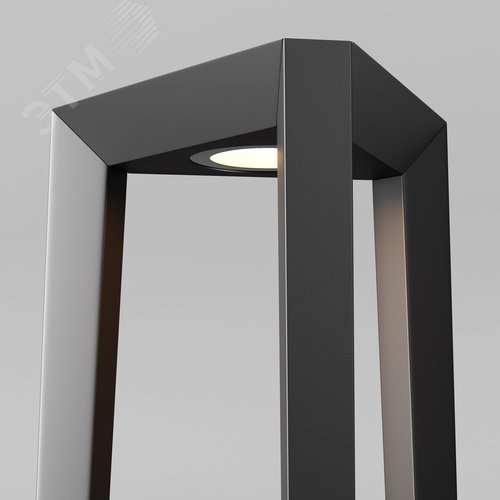 Светильник ландшафтный Outdoor Luft IP 65 LED 12W 3000 K Черный - фото 4