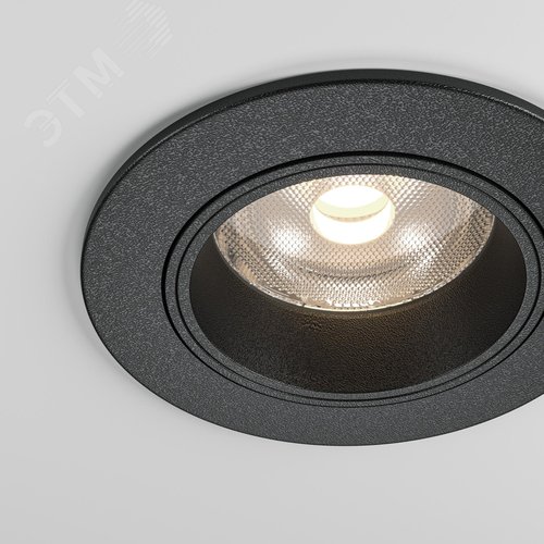 Светильник встраиваемый FOCUS LED DL125-L12-4K-B Черный - фото 2