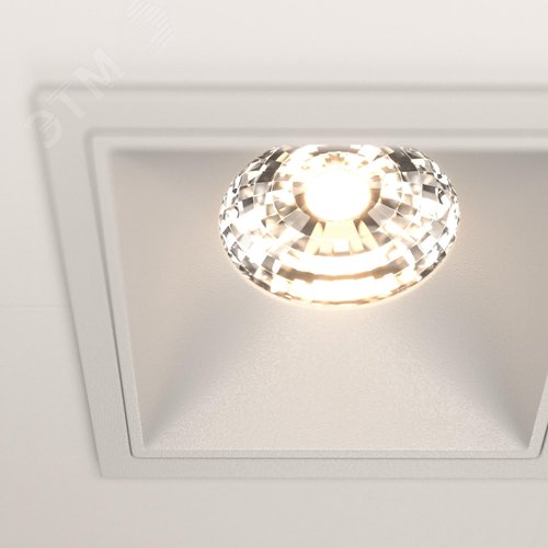 Светильник встраиваемый Alfa LED DL043-02-15W3K-SQ-W Белый - фото 4