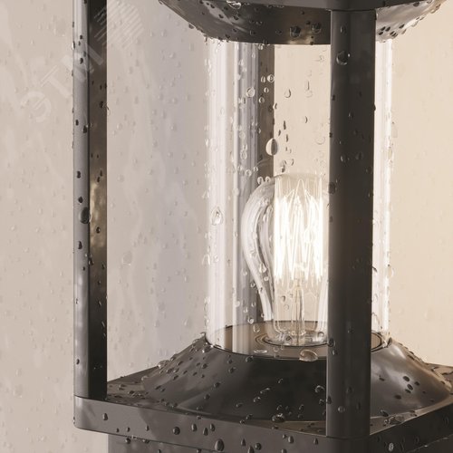 Светильник ландшафтный Outdoor Cell IP 54 E27х1х15W Графит - фото 6