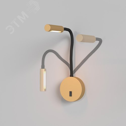 Светильник настенный (бра) Technical C035WL-L3MG3K Матовое Золото - фото 6