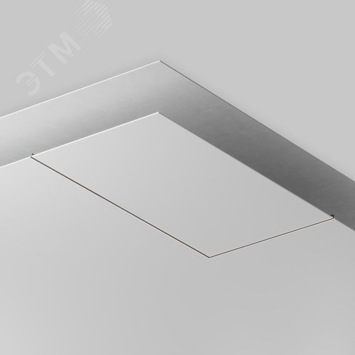 Шинопровод магнитный встраиваемый под ГКЛ 12,5мм с каналом под светодиодную ленту - фото 6