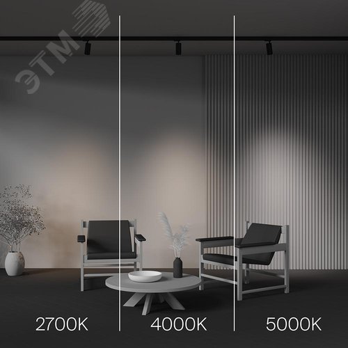 Светильник трековый Focus Led Trinity 2700-5000K 12Вт 36 град - фото 6