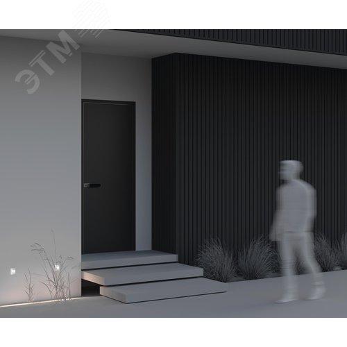 Подсветка для лестниц Outdoor Arca IP 65 LED 3W 3000 K Белый - фото 6