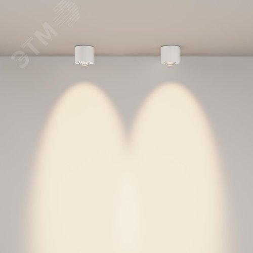 Светильник потолочный Lens LED 15W Белый - фото 4