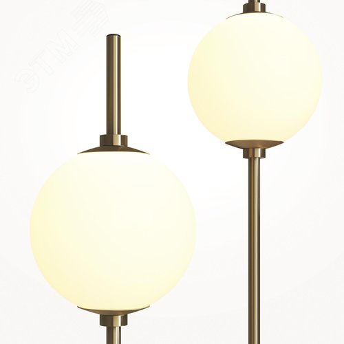 Светильник напольный (торшер) The Sixth Sense LED 12W Латунь - фото 5