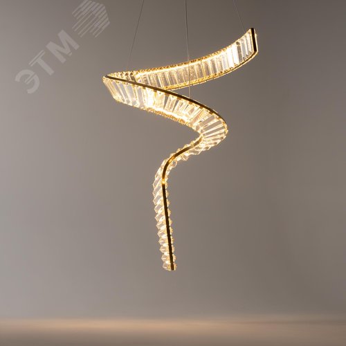 Светильник подвесной Krone LED 48W Латунь - фото 7