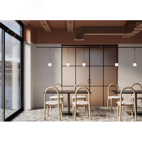 Светильник трековый Luna Basity 5Вт 360 град - фото 3