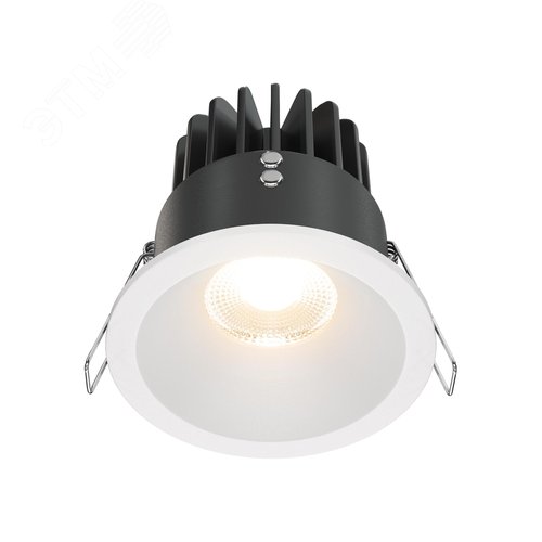 Светильник встраиваемый Zoom DL034-2-L12W Белый - фото 1