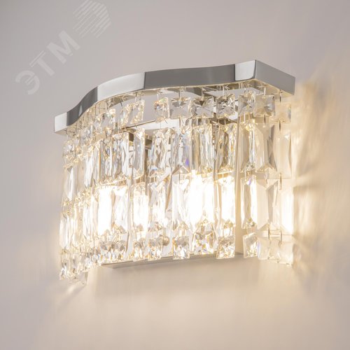 Светильник настенный (бра) Maytoni DIA005WL-02CH Хром - фото 5