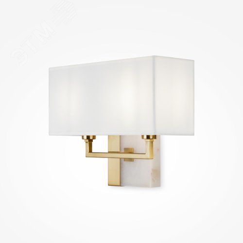 Светильник настенный (бра) Maytoni Z030WL-02BS Латунь - фото 5
