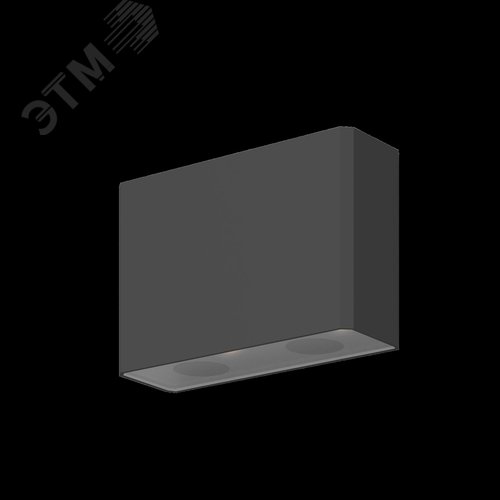 Подсветка архитектурная Outdoor Show IP 54 LED 4W 3000 K Графит - фото 3