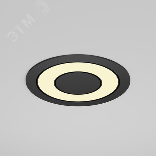 Светильник встраиваемый Vector DL102-12W2.7K-B Черный - фото 4