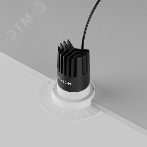 Светильник встраиваемый Dip DL119-10W-2.7K-TRS-W Белый - фото 4