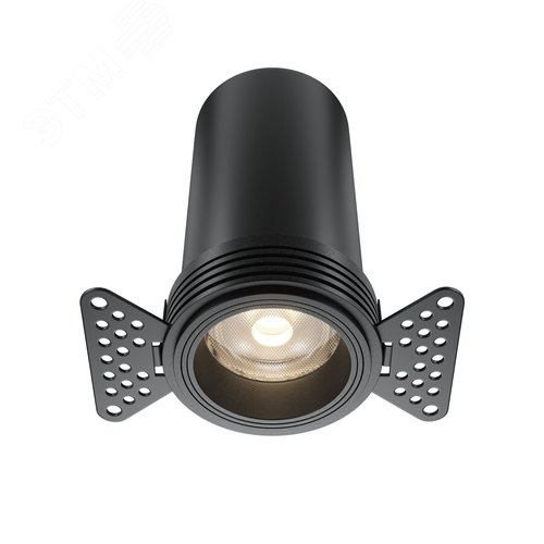 Светильник встраиваемый FOCUS LED DL125-L12-4K-TRS-B Черный - фото 1