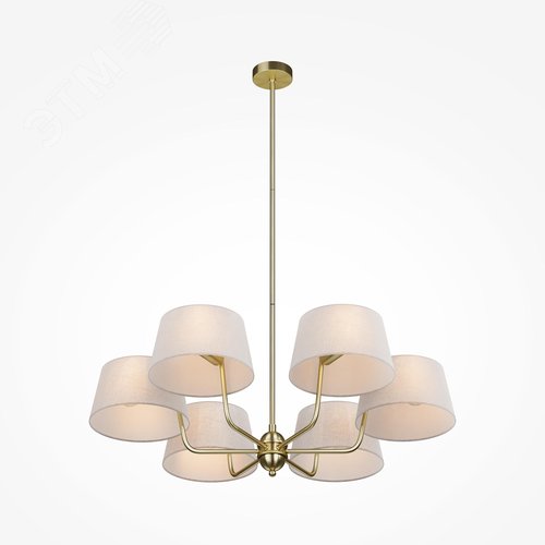 Светильник подвесной Maytoni MOD360PL-06BS Латунь - фото 5