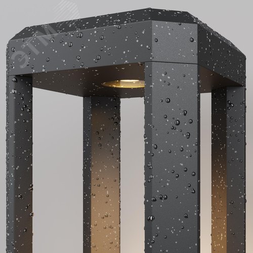 Светильник ландшафтный Outdoor Royal Mile IP 65 LED 13W 3000 K Серый - фото 3