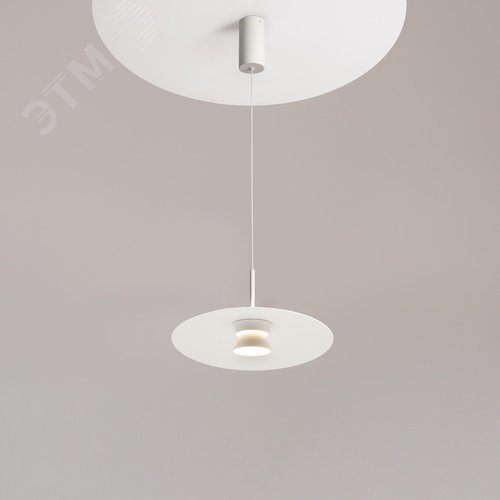 Светильник подвесной Platte LED 12W Белый - фото 4