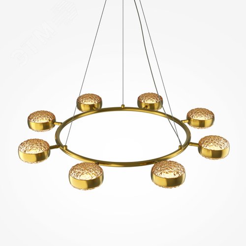 Светильник подвесной Mind LED 80W Латунь - фото 3