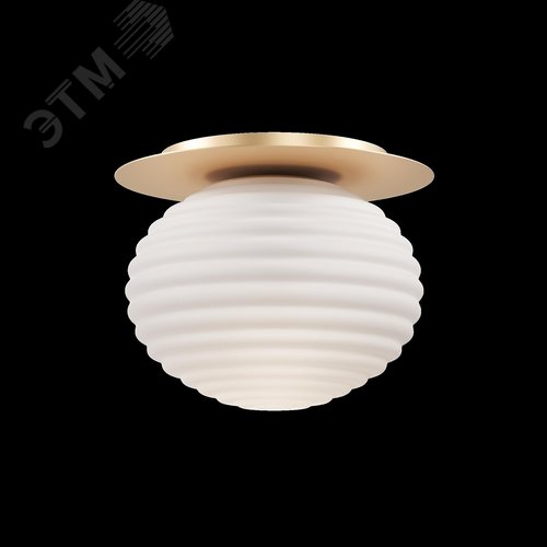 Светильник потолочный Reels E27х1 Золото - фото 4