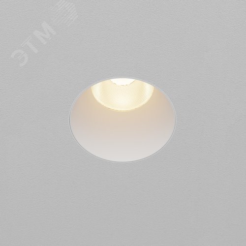 Светильник встраиваемый Dip DL122-15W-3K-TRS-W Белый - фото 5