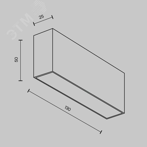 Светильник потолочный Basis LED 12W Белый - фото 6