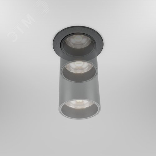 Светильник встраиваемый FOCUS LED DL125-L12-4K-B Черный - фото 6