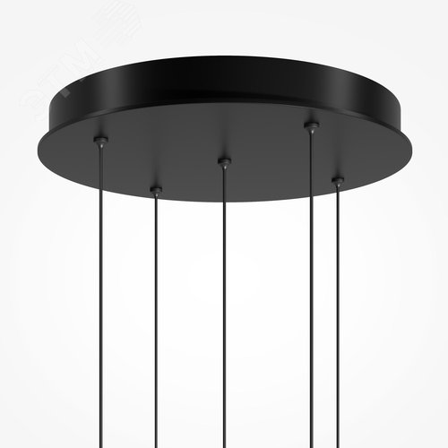 Светильник подвесной Bubble dream LED 16W Черный и Латунь - фото 5