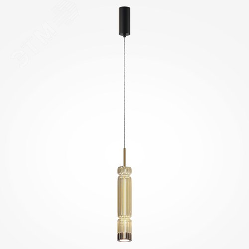 Светильник подвесной Ordo LED 8W Черный - фото 7