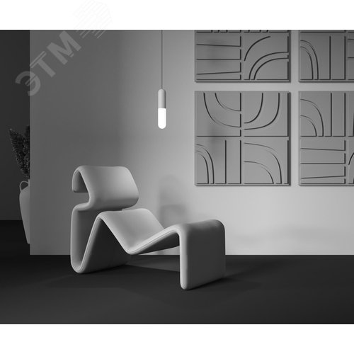 Светильник подвесной Mist LED 12W Белый - фото 7