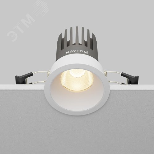 Светильник встраиваемый Dip DL117-15W-3K-W Белый - фото 6