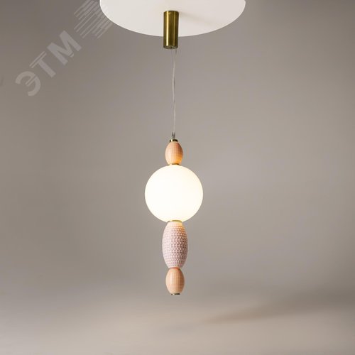 Светильник подвесной Adore LED 12W Латунь - фото 4
